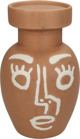 Κηροπήγιο ArteLibre Φυσικό Κεραμικό 11.6x11.6x18.7cm