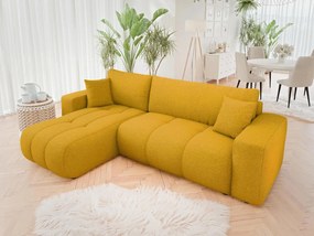 Γωνιακός καναπές Furyn-Moustardi