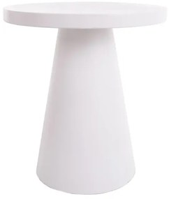 Τραπέζι από τσιμέντο λευκό 45 x 50 εκ.