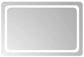 vidaXL Καθρέφτης Μπάνιου με LED 90x60 εκ.