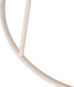 Βοηθητικό Τραπεζάκι (Φ38x42) A-S Latte Beige 213065A