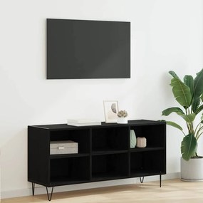 vidaXL Ντουλάπι TV Μαύρη Οξυά 103,5 x 30 x 50 εκ Επεξεργασμένο ξύλο