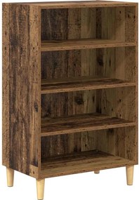 vidaXL Πλαϊνό γραφείο Παλιό ξύλο 57 x 35 x 89.5 εκ Επεξεργασμένο Ξύλο