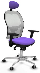 Καρέκλα γραφείου με κεφαλάρι Jorquera Piqueras y Crespo 3D086G1 Λιλά