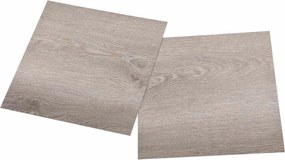 vidaXL Πλάκες Δαπέδου 55 pcs Taupe 5,11 τ.μ. PVC