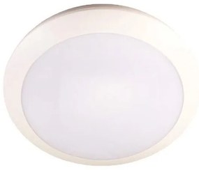 Φωτιστικό Οροφής Με Αισθητήρα Κίνησης LED 16W IP66 3000K Pro 145-55306 Eurolamp-145-55306-Λευκό 145-55306