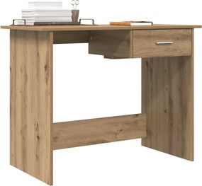 vidaXL Γραφείο Artisan Oak Επεξεργασμένο ξύλο 100 x 50 x 76 εκ.