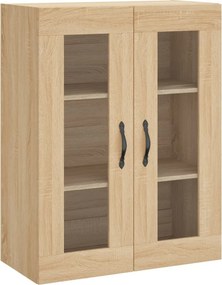 vidaXL Ντουλάπι Sonoma δρυς 69,5 x 34 x 180 εκ. από Επεξεργασμένο Ξύλο