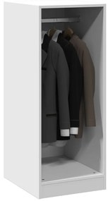 vidaXL Ντουλάπα Λευκή 48 x 41 x 102 εκ. από Επεξεργασμένο Ξύλο