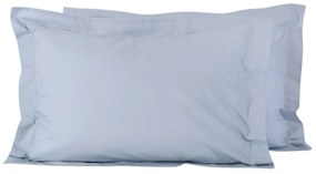 Ζεύγος Μαξιλαροθήκες Oxford (50x70) Das Home Best Line Γκρι