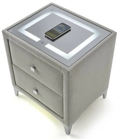 Κομοδίνο Edison 50x43x55 cm