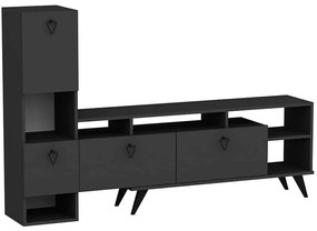Σύνθεση Τηλεόρασης Emmy 505CRL1926 184,8x35x120cm Anthracite