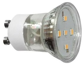 Adeleq Led Λάμπα Gu10 Mr11 Γυάλινο 2W 105ο Θερμό 3000Κ 5Τμχ 13-401200