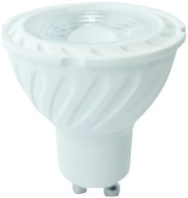 LED VTAC Spot GU10 7W SAMSUNG CHIP Plastic 38° Ψυχρό Λευκό 167