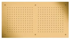 Almar Gold Brushed PVD Κεφαλή εντοιχισμού οροφής 1 ροής