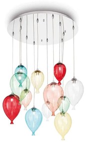 Φωτιστικό Οροφής Clown 100951 60x40/100cm 12xG9 28W Multi Ideal Lux