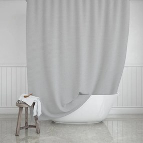 Κουρτίνα Μπάνιου Camellia 02-28107 180x200cm Mist Estia 180Πx200Υ Πολυέστερ