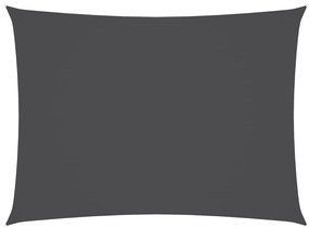 vidaXL Πανί Σκίασης Ορθογώνιο Ανθρακί 2,5 x 4 μ. από Ύφασμα Oxford