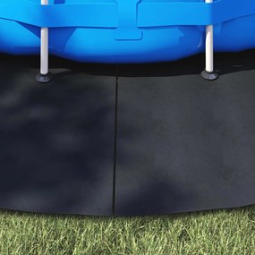 vidaXL Εδαφοκάλυψη Πισίνας Ø 500 cm (2 mm) Γύρος Μη Υφαμένο Ύφασμα