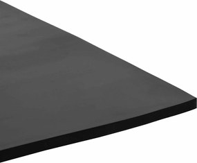 vidaXL Μάτ δαπέδου Μαύρο 1,2 x 2 μ Λάστιχο