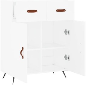 vidaXL Ντουλάπι Λευκό 69,5 x 34 x 90 εκ. από Επεξεργασμένο Ξύλο