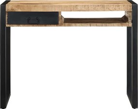 Γραφείο vidaXL 100x50x75 cm Στερεό ακατέργαστο ξύλο Mango