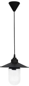 Φωτιστικό Οροφής Μονόφωτο Heronia Kalloni Black 11-0274
