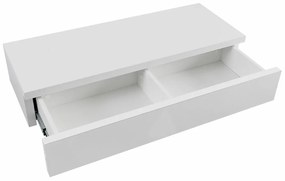Τουαλέτα Providence 186, Γυαλιστερό λευκό, Άσπρο, 20x100x38cm, 25 kg | Epipla1.gr