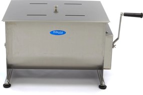Meat Mixer - 50L - 43kg Meat - Double Axle - Manual