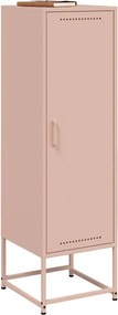 vidaXL Μπουφές Ροζ 36x39x123 εκ. από Ατσάλι