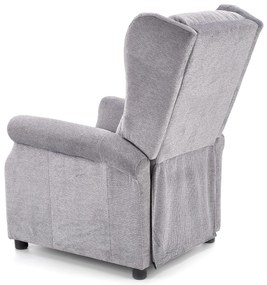 AGUSTIN recliner with massage function, color: grey DIOMMI V-CH-AGUSTIN_M-FOT-POPIELATY