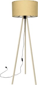 Φωτιστικό Δαπέδου Μπεζ / Δρυς AYD 38x38x140