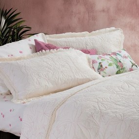 Μαξιλαροθήκες Jamal (Σετ 2τμχ) Ecru Nef-Nef Homeware 52 X 72 Βαμβάκι-Πολυέστερ