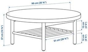 LISTERBY τραπέζι μέσης, 90 cm 505.153.13