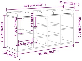 ΠΑΠΟΥΤΣΟΘΗΚΗ ΚΑΦΕ ΔΡΥΣ 102X32X50 ΕΚ. ΑΠΟ ΕΠΕΞΕΡΓΑΣΜΕΝΟ ΞΥΛΟ 835116