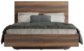 Κρεβάτι Oryana  χρώμα καρυδί 160x200εκ.