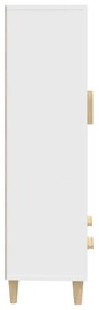 Ντουλάπι Λευκό 70 x 31 x 115 εκ. από Επεξεργασμένο Ξύλο - Λευκό