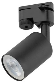 Σποτ Φωτιστικό Μονοφασικής Ράγας GU10 10W IP20 Tracer TK Lighting-5685-Μαύρο 5685
