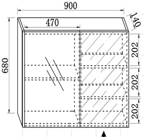 ΣΕΤ ΕΠΙΠΛΟΥ DIONE 100cm PLYWOOD χρ.WHITE 9SDIO100WH