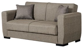 Sofa Two-seater New Dolce Fylliana Beige - Grey with Grey - Light Blue 168*85*85 cm