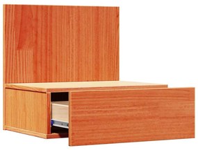 vidaXL Κομοδίνο 2 pcs Καφέ κεριού 42 x 32.5 x 40 εκ Μασίφ ξύλο πεύκου