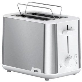 Φρυγανιέρα HT1510WH 900W Silver-White Braun Stainless Steel