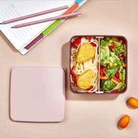 Lunch Box Set (2 Pieces) EM-1013 Pink