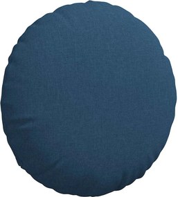 vidaXL Μαξιλάρια καθισμάτων 2 pcs ύφασμα Μπλε Ø60 x 21 εκ