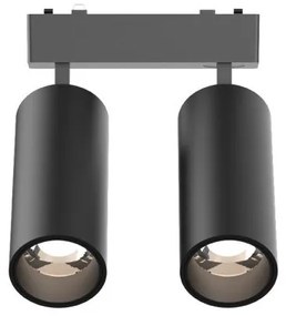 Φωτιστικό Μαγνητικής Ράγας LED 2x9W IP20 3CCT Inlight-T05205-BL-Μαύρο T05205-BL