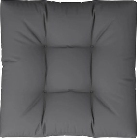 vidaXL Μαξιλάρι Παλέτας Ανθρακί 80 x 80 x 12 εκ. Υφασμάτινο