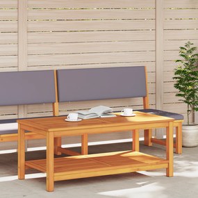 vidaXL Τραπεζάκι καφέ  110x55x45 εκ. Μασίφ ξύλο ακακίας