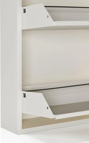 Stewehome Μεταλλική ραφιέρα παπουτσιών με κλείδωμα σετ 4 τεμαχίων