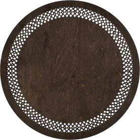 Wooden Table Mat Set (4 Pieces) Seljuk - Wenge Wenge
