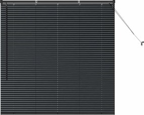 vidaXL Βενετσιάνικες Ρόδες Μαύρο 130 x 135 εκ Αλουμίνιο